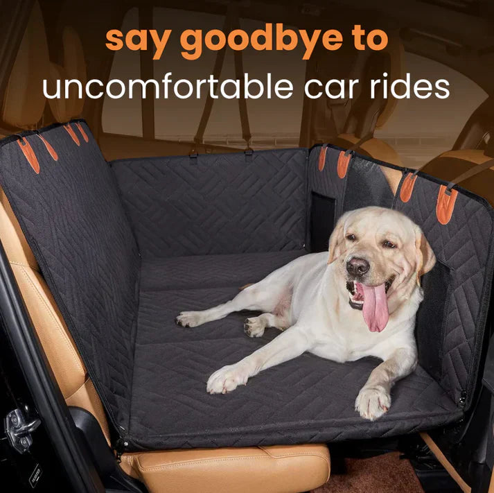 “PawGuard™ Waterproof Dog Car Seat Protector – Nonslip Travel Mat for Pets”