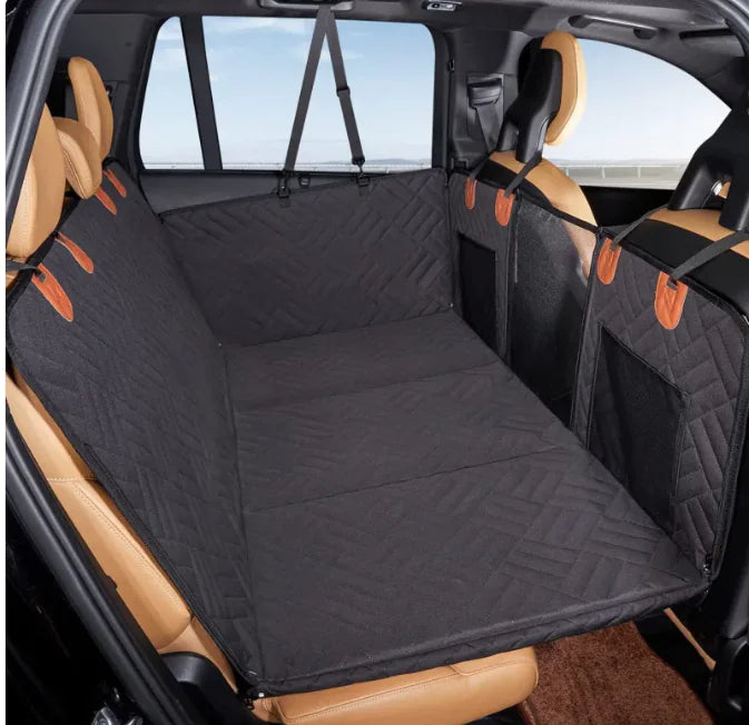 “PawGuard™ Waterproof Dog Car Seat Protector – Nonslip Travel Mat for Pets”
