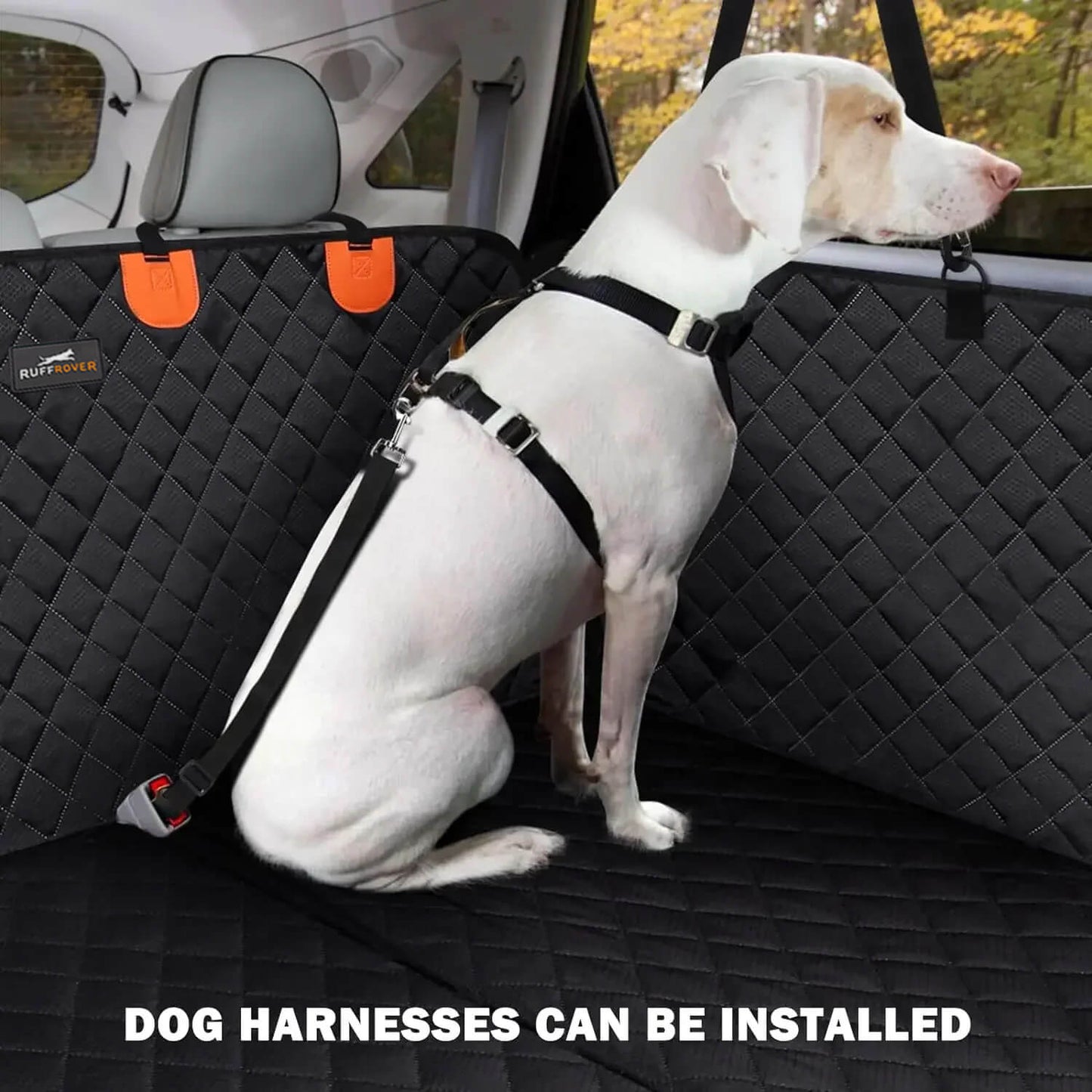 “PawGuard™ Waterproof Dog Car Seat Protector – Nonslip Travel Mat for Pets”